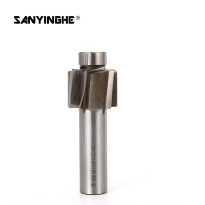 Countersunk Hole Carbide Milling Cutter White Steel High Speed Cnc Milling Tools