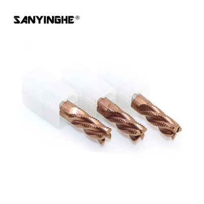 HRC50 Rough Milling Cutter Cnc Carbide End Mills 3mm 8mm 14mm 20mm 4F